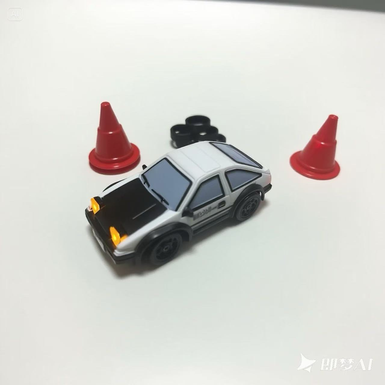 RC Desktop Drift Car AE86 1:64
