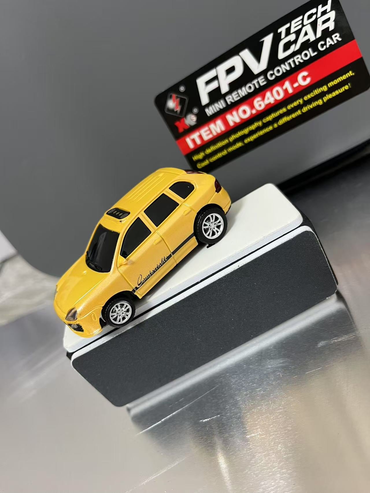 Porsche 1:64 RC Mini Car with Camera