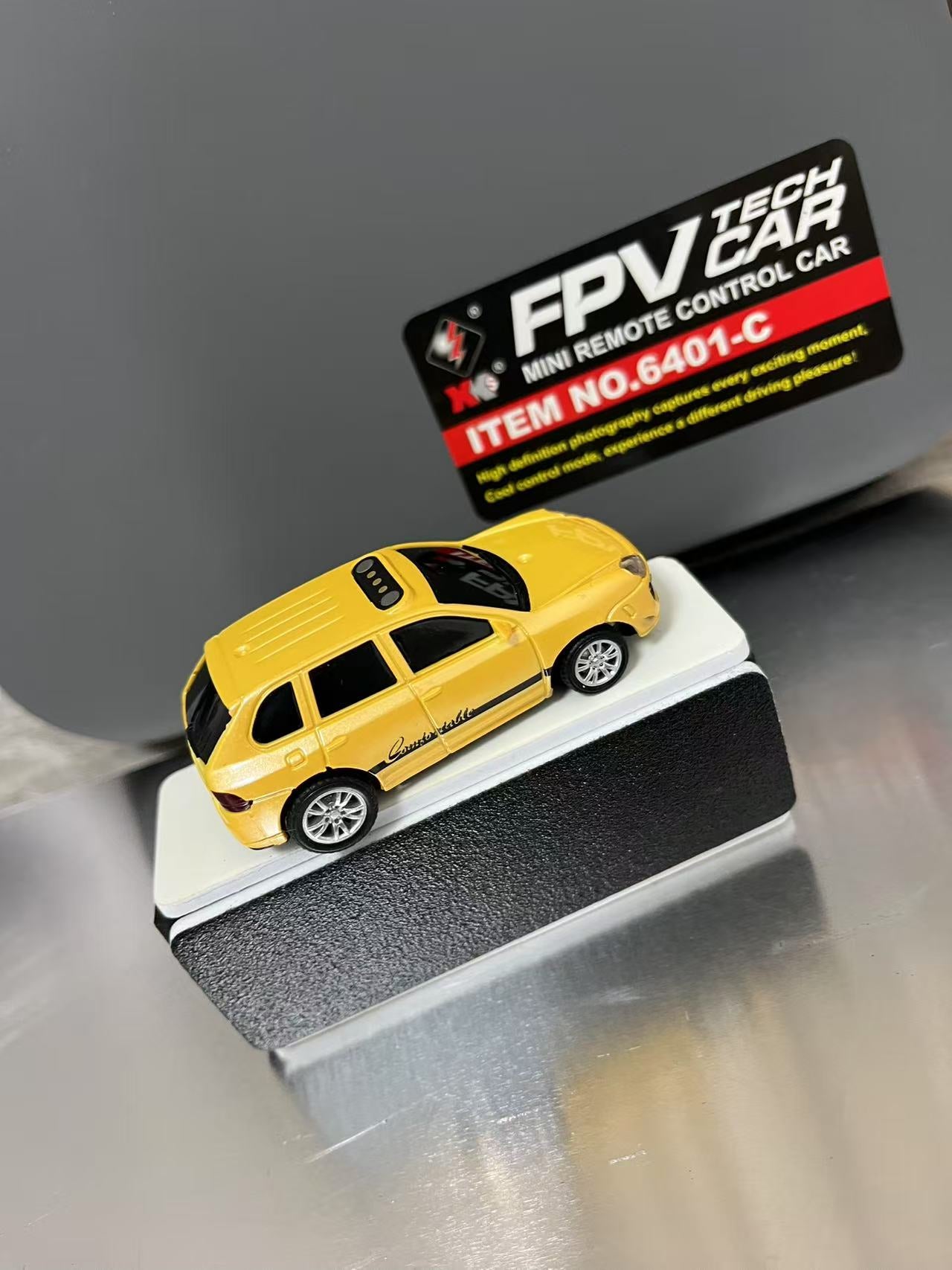 Porsche 1:64 RC Mini Car with Camera