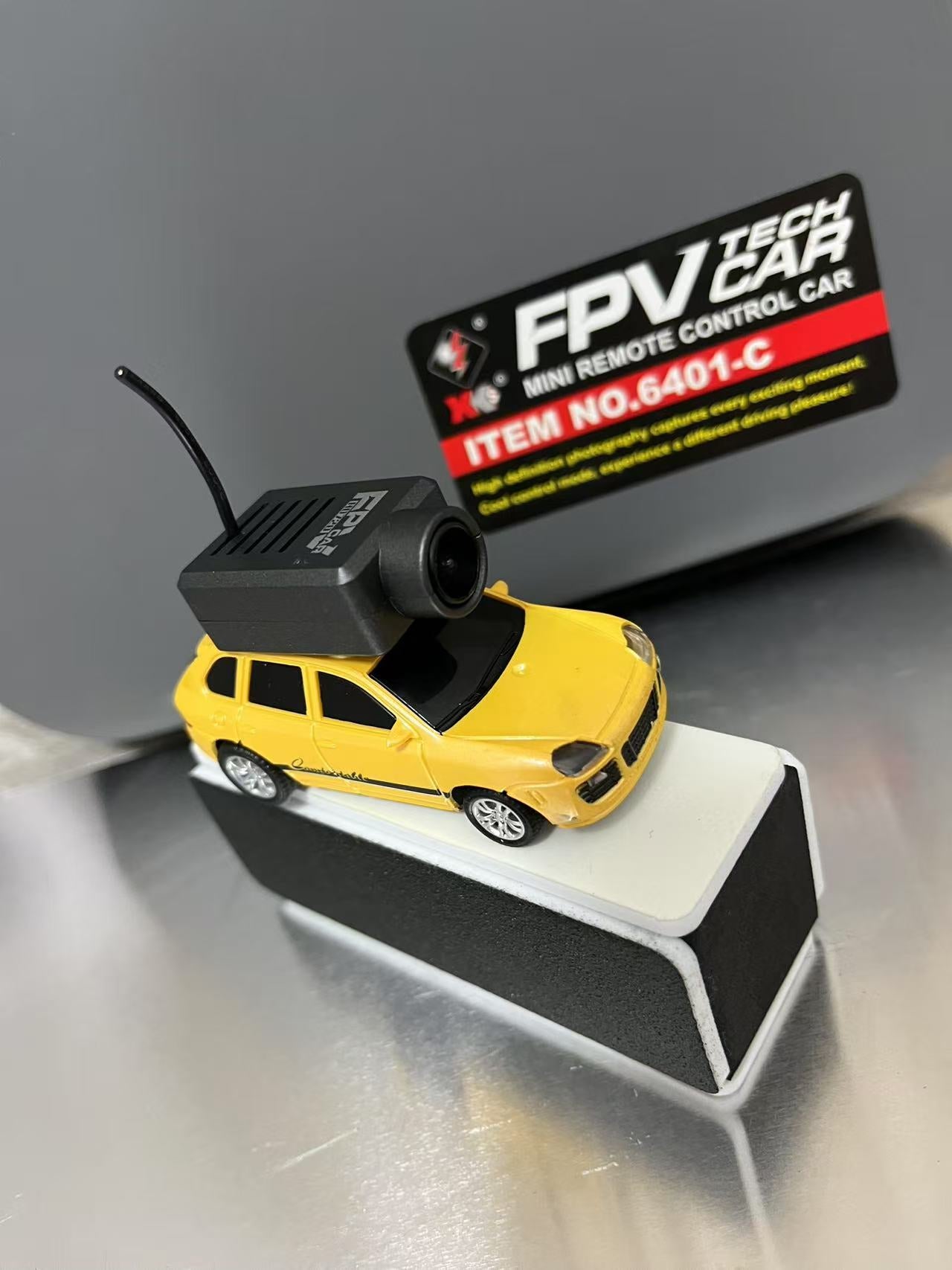 Porsche 1:64 RC Mini Car with Camera